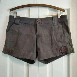 twill shorts | grey | size Large